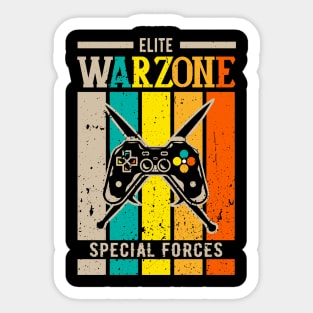 Elite Warzone Special Forces Gulag Gamer Geek Sticker